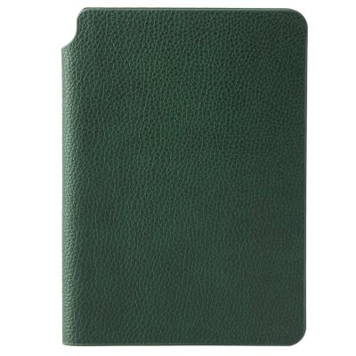 Ежедневник недатированный SALLY, A6, темно-зеленый, кремовый блок Зеленый