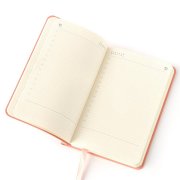 Ежедневник недатированный SALLY, A6, светло-розовый, кремовый блок в линейку Розовый