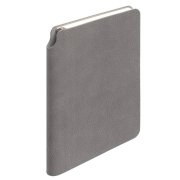 Ежедневник недатированный SALLY, A6, серый, кремовый блок в линейку Серый