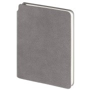Ежедневник недатированный SALLY, A6, серый, кремовый блок в линейку Серый