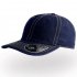 Бейсболка DAD HAT, 6 клиньев, металлическая застежка Темно-синий