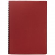 Ежедневник Spring Shall, недатированный, красный