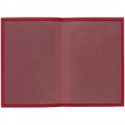 Обложка для паспорта Shall, красная