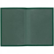 Обложка для паспорта Shall, зеленая