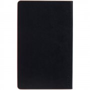 Ежедневник Trait, недатированный, черный с оранжевым