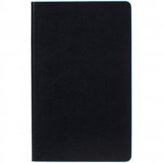 Ежедневник Trait, недатированный, черный с голубым
