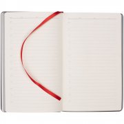 Ежедневник Trait, недатированный, черный с красным