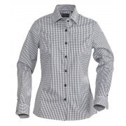 Рубашка женская в клетку TRIBECA LADIES, черная