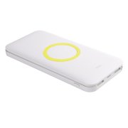 Универсальный аккумулятор с функцией беспроводной зарядки SATURN,белый с желтым,15х7,3х1,2см Белый арт. 23708/03 Универсальный аккумулятор с функцией беспроводной зарядки SATURN,белый с желтым,15х7,3х1,2см Белый арт. 23708/03