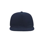 Бейсболка SNAP FIVE, 5 клиньев, пластиковая застежка Темно-синий