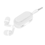 Наушники со светоотражателем и держателем RASUM Белый арт. 345682/01 Наушники со светоотражателем и держателем RASUM Белый арт. 345682/01