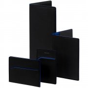 Чехол для пропуска Multimo, черный с синим арт. 17623.34 Чехол для пропуска Multimo, черный с синим арт. 17623.34