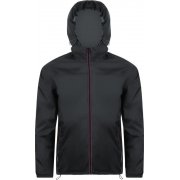 Ветровка SKATE, черная с серым