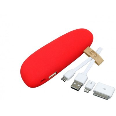 Внешний аккумулятор в форме камня «Stone», 2600 mAh арт. 2600.01