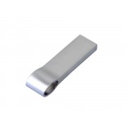 USB 2.0-флешка на 32 Гб с мини чипом и боковым отверстием для цепочки