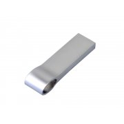 USB 2.0-флешка на 4 Гб с мини чипом и боковым отверстием для цепочки