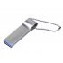 USB 2.0-флешка на 512 Мбайт с мини чипом и боковым отверстием для цепочки