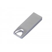 USB 2.0-флешка на 64 Гб с мини чипом и отверстием для цепочки