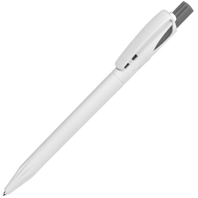 Ручка шариковая TWIN WHITE Серый