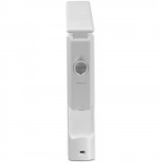 Лампа с часами и беспроводной зарядкой Powerack, белая