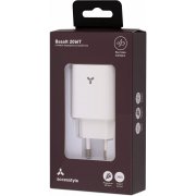 Адаптер сетевой ACCESSTYLE BASALT 20WT, белый Белый