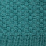 Плед Sheerness, бирюзовый