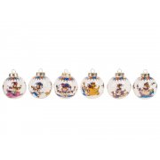 Набор новогодних шаров, 6 шт