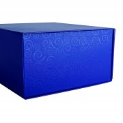 Упаковка подарочная, коробка складная размер 22 x 20 x 11 см Синий арт. 20401/24 Упаковка подарочная, коробка складная размер 22 x 20 x 11 см Синий арт. 20401/24