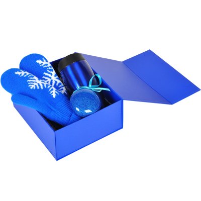 Упаковка подарочная, коробка складная Синий