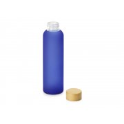 Стеклянная бутылка с бамбуковой крышкой «Foggy», 600 мл арт. 828702 Стеклянная бутылка с бамбуковой крышкой «Foggy», 600 мл арт. 828702