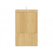 Беспроводное зарядное устройство из бамбука «Jetty», 10 Вт