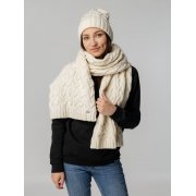 Шарф Loren, молочный арт. 18078.60 Шарф Loren, молочный арт. 18078.60