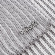 Шарф Nobilis, белый с серым арт. 19091.61 Шарф Nobilis, белый с серым арт. 19091.61