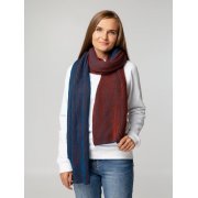 Шарф Nobilis, бирюзовый с терракотовым арт. 19091.98 Шарф Nobilis, бирюзовый с терракотовым арт. 19091.98