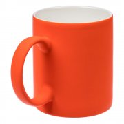 Кружка Promo Soft c покрытием софт-тач, оранжевая арт. 14654.20 Кружка Promo Soft c покрытием софт-тач, оранжевая арт. 14654.20