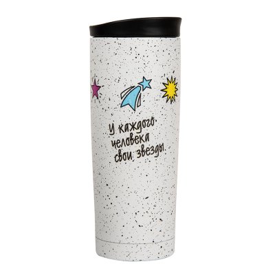 Термокружка вакуумная SPACE, 450 мл Белый арт. 29002/01 Термокружка вакуумная SPACE, 450 мл Белый арт. 29002/01