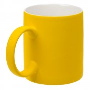 Кружка Promo Soft c покрытием софт-тач, желтая арт. 14654.80 Кружка Promo Soft c покрытием софт-тач, желтая арт. 14654.80