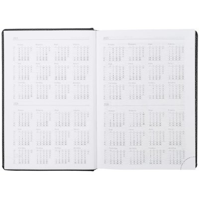 Ежедневник Sagrin, недатированный, черный арт. 20422.30