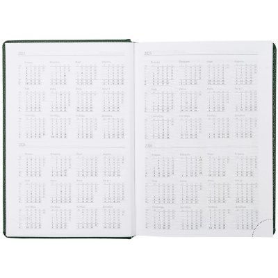 Ежедневник Sagrin, недатированный, зеленый арт. 20422.90