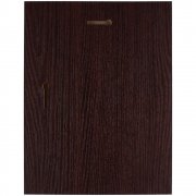 Плакетка Plaque, большая, вишня с золотистой пластиной арт. 15516.03