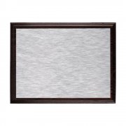 Плакетка Plaque, малая, венге с серебристой пластиной арт. 15517.02