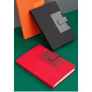 Ежедневник недатированный "Монти", формат А5 красный