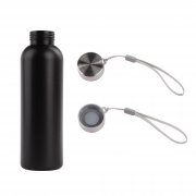 Бутылка для воды "Natural" 600 мл черный