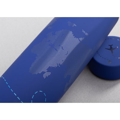 Термос "Calypso" 500 мл, покрытие soft touch, коробка синий
