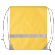 Рюкзак мешок RAY со светоотражающей полосой Жёлтый арт. 16108/03