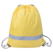 Рюкзак мешок RAY со светоотражающей полосой Жёлтый арт. 16108/03