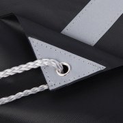 Рюкзак мешок RAY со светоотражающей полосой Черный арт. 16108/35