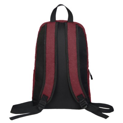 Лёгкий меланжевый рюкзак BASIC Бордовый