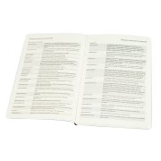 Ежедневник недатированный Tony, А5, лазурный, кремовый блок в линейку Голубой