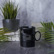 Кружка "Бочка" в подарочной упаковке Черный